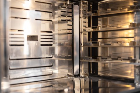 Piec konwekcyjno-parowy gazowy z wózkiem 20xGN1/1 Cook MAX Resto Quality COOK MAX MASTER 201G