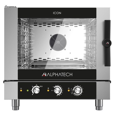 Piec konwekcyjno-parowy manualny Alphatech 5xGN1/1 Resto Quality ICEM051E