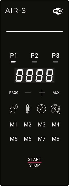 Piec konwekcyjny z naparowaniem Bakershop Air-S 4x460x330 RD Resto Quality BAKERSHOP AIR-S 443E RD