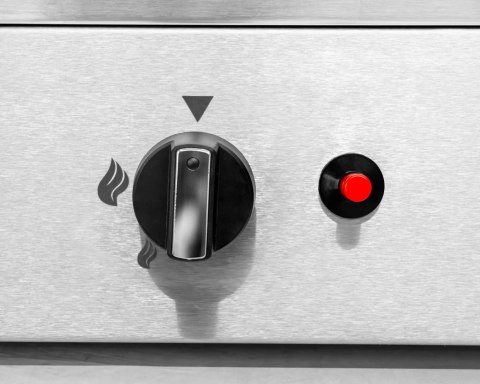 Płyta grillowa gazowa gładka profesjonalna moc 6,4 kW Resto Quality RQG30972