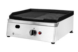 Płyta grillowa gazowa gładko-ryflowana profesjonalna 3,2 kW Resto Quality RQG30953