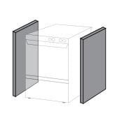 Podwójna ścianka izolacja do zmywarek Krupps KDW543 Resto Quality KDW543