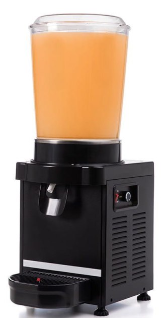 Schładzacz dyspenser napojów 10 l Panoramic czarny Resto Quality M10.AB