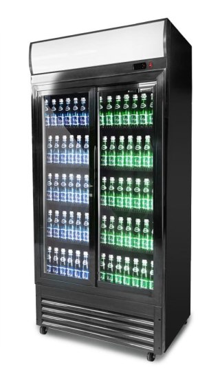 Szafa chłodnicza przeszklona 2-drzwiowa przesuwna 630 l Resto Quality RQ800SL