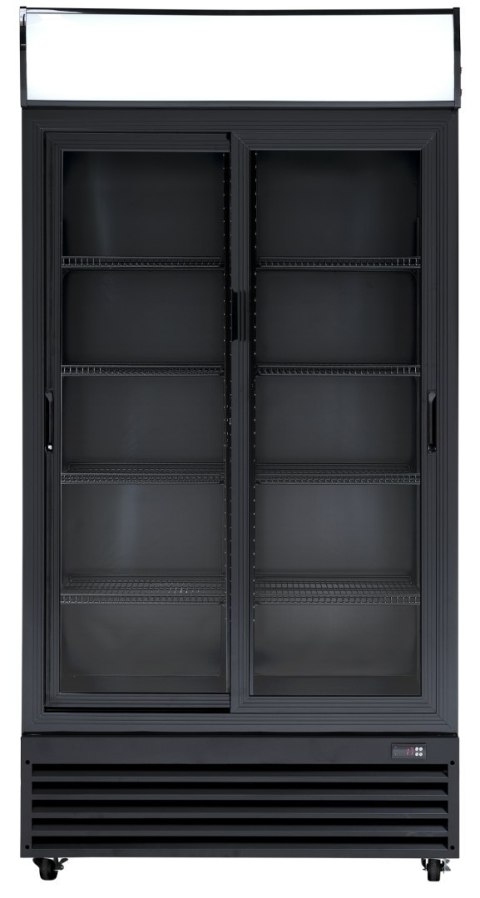 Szafa chłodnicza przeszklona 2-drzwiowa przesuwna 690 l Resto Quality SD802BSLE