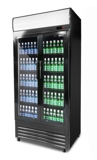 Szafa chłodnicza przeszklona 2-drzwiowa skrzydłowa 630 l Resto Quality RQ800H