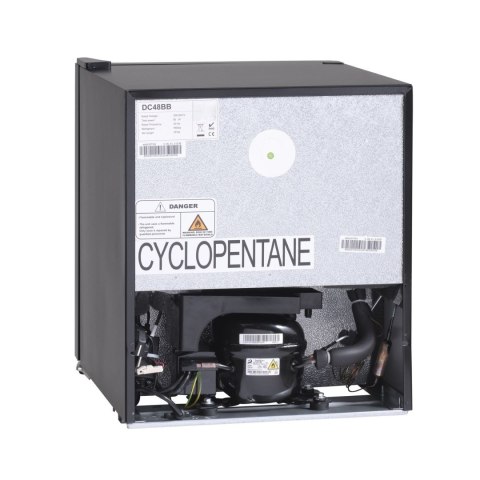 Szafa chłodnicza przeszklona czarna oświetlenie LED 48l Resto Quality DC48BB