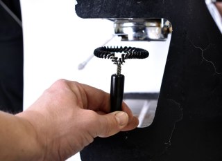 Szczoteczka do czyszczenia grupy kawowej okrągła 58 mm Resto Quality CCL