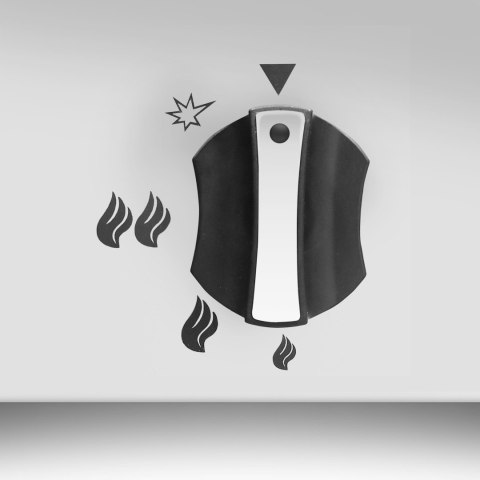 Taboret gazowy duża moc 15 kW żeliwny ruszt linia Pro Resto Quality RQ40558 PRO