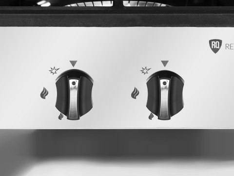 Taboret gazowy gastronomiczny 15kW mocny ruszt żeliwny Resto Quality RQ40558