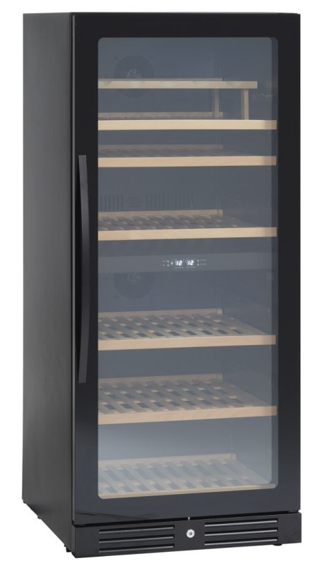 Winiarka chłodziarka do wina dwustrefowa 345 l 90 butelek Resto Quality SV104B