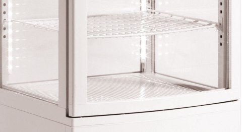 Witryna chłodnicza cukiernicza LED biała pojemność 270 l Resto Quality RTC287WE