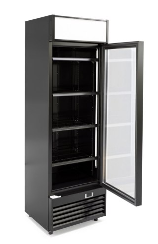 Witryna Chłodnicza Gastronomiczna Sklepowa Na Napoje 530x590x1845mm LG 268F BLACK