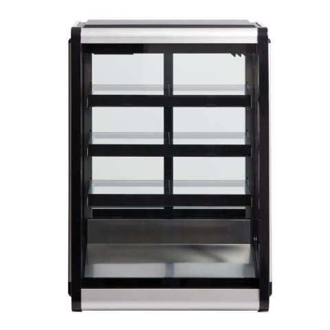 Witryna chłodnicza cukiernicza nablatowa czarna 140l Resto Quality RTW129BE