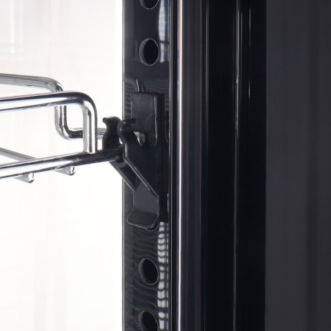 Witryna chłodnicza panoramiczna cukiernicza czarna 250 l Resto Quality DC402BB