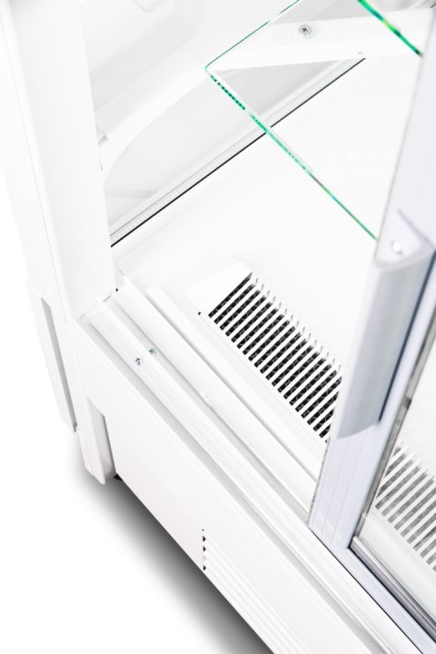 Witryna cukiernicza Dolce Fresca 900 Bianco białe wnętrze Resto Quality Dolce Fresca 900 Bianco