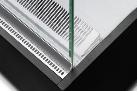 Witryna cukiernicza chłodnicza Breve wnętrze nierdzewne Resto Quality DOLCE VISIONE BREVE 900 W4