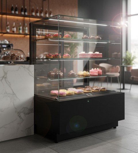 Witryna cukiernicza chłodnicza Dolce Visione Basic 900 Resto Quality DOLCE VISIONE 900 W1