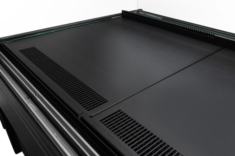 Witryna cukiernicza neutralna Premium wnętrze nierdzewne Resto Quality DOLCE VISIONE NEUTRO 700 W4