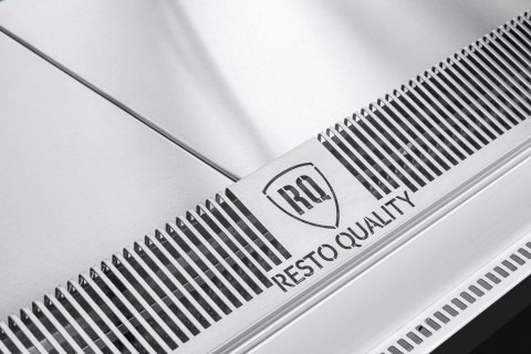 Witryna cukiernicza neutralna Premium wnętrze nierdzewne Resto Quality DOLCE VISIONE NEUTRO 900 W4