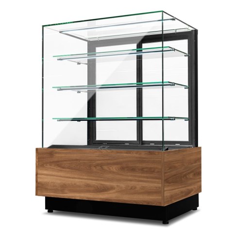 Witryna cukiernicza neutralna wymiary 1300x670x1300 mm Resto Quality DOLCE VISIONE NEUTRO 1300 W1