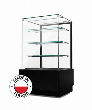 Witryna cukiernicza neutralna wymiary 700x670x1300 mm Resto Quality DOLCE VISIONE NEUTRO 700 W1