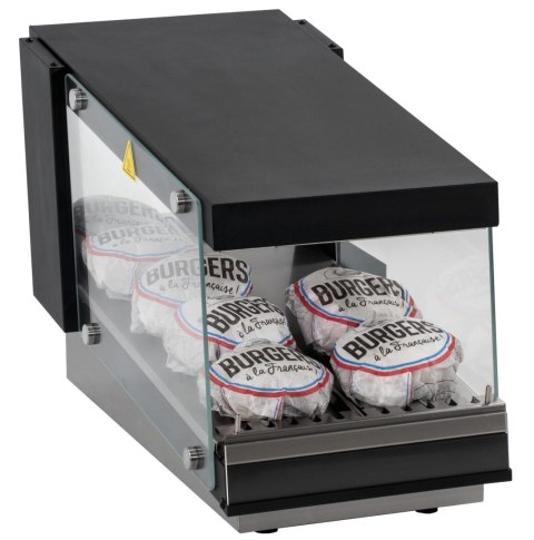 Witryna grzewcza do burgerów jedna półka 0,43 kW 350x707 mm Resto Quality RQBIN351