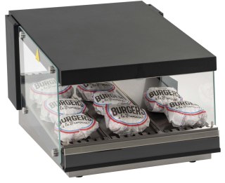 Witryna grzewcza do burgerów jedna półka 0,49 kW 550x707 mm Resto Quality RQBIN551