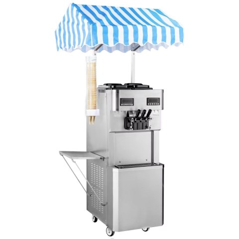 Automat do lodów włoskich 2 smaki + mix pompa napowietrzająca 2x230 V Resto Quality RQMG36