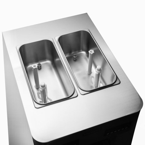 Automat do lodów włoskich 2 smaki + mix pompa napowietrzająca 2x230 V Resto Quality RQMG36