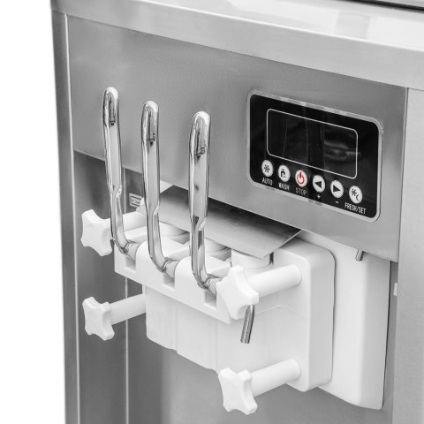 Automat do lodów włoskich 2 smaki + mix pompa napowietrzająca 2x7 l Resto Quality RQMG38