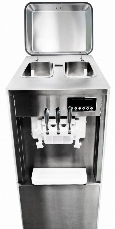 Automat do lodów włoskich 2 smaki + mix pompa napowietrzająca 2x7 l Resto Quality RQMG38