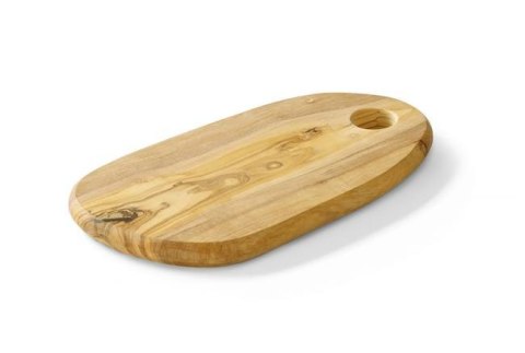 Deska do serwowania z drewna oliwnego z otworem, HENDI, 250x165x(H)18mm Wariant podstawowy