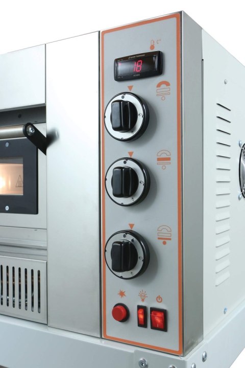 Gazowy piec do pizzy jednokomorowy 9x30 cm GASR9 Resto Quality GASR9