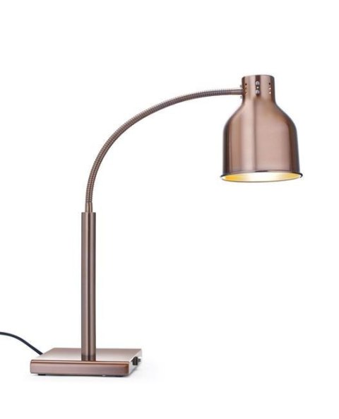 Giętka lampa do podgrzewania potraw miedziana 230 V 250 W Hendi 273753
