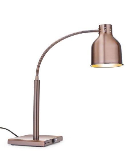 Giętka lampa do podgrzewania potraw miedziana 230 V 250 W Hendi 273753