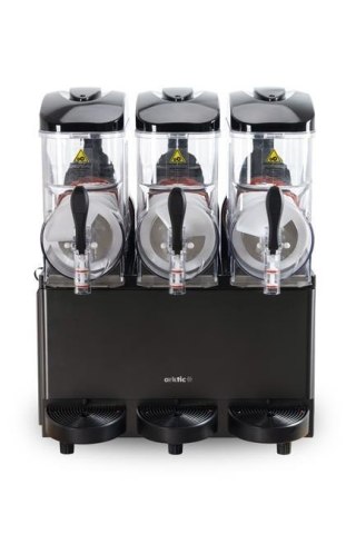 Granitor gastronomiczny Arktic czarny 3x12 l 230 V 1080 W Hendi 274378