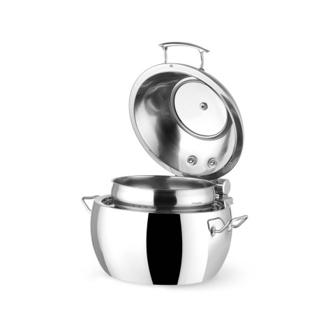 Podgrzewacz Indukcyjny Okrągły 11 L Premium Glass | FINE DINE 473467