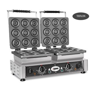 Profesjonalna Gofrownica Elektryczna Podwójna Donato 2200W+2200W GMG WE-29