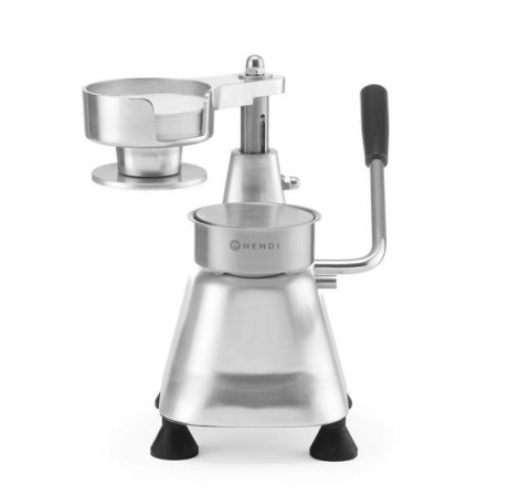 Ręczna prasa do hamburgerów i burgerów stalowa średnica 100 mm HENDI 282793