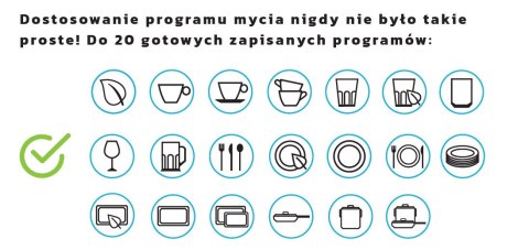 Zmywarka do szkła i talerzy kosz 500x500 panel dotykowy Kera Resto Quality KE50U