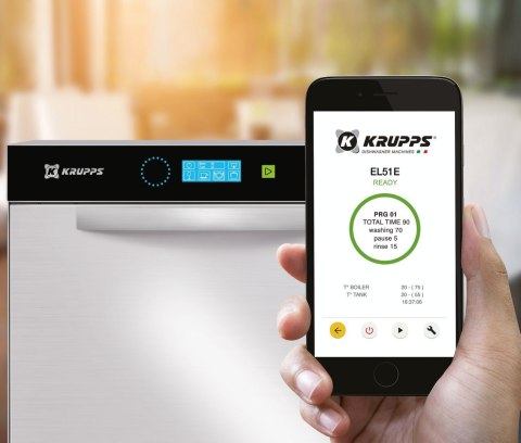 Zmywarka do szkła system podwójnych koszy 500x500 230V Resto Quality EL50E-DL50