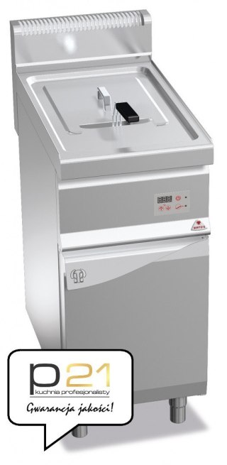 Frytownica INDIRECT GAS FRY gazowa jednokomorowa 18l na podstawie elektroniczne sterowanie 14kW GL18MI-E Berto's