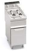 Frytownica TURBO gazowa dwukomorowa 7+7 l na podstawie 11kW GL7+7M Berto's