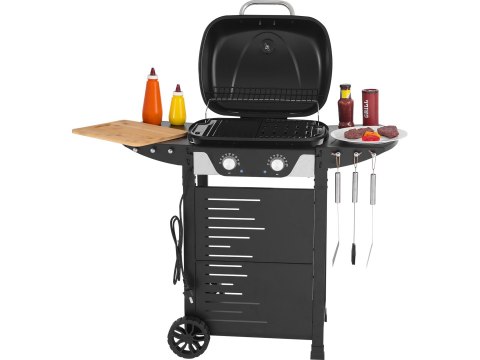 Grill elektryczny stojący Asahi 2300W 47x37 cm Yato YG-20070