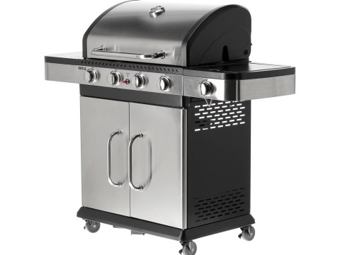 Grill gazowy Zushi 4+1 stal nierdzewna 14,2 kW Yato YG-20019