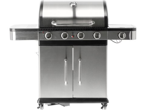 Grill gazowy Zushi 4+1 stal nierdzewna 14,2 kW Yato YG-20019