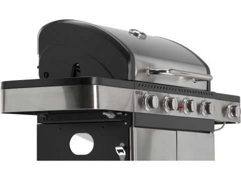 Grill gazowy Zushi 4+1 stal nierdzewna 14,2 kW Yato YG-20019