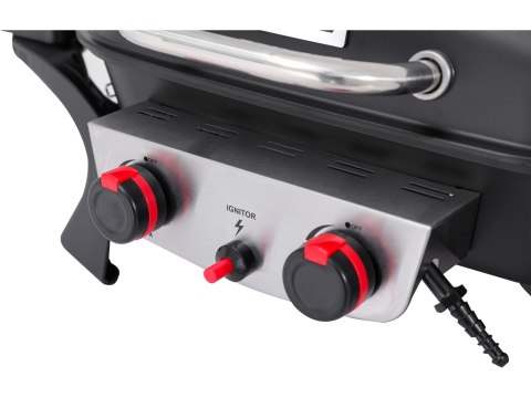 Grill gazowy przenośny Yake 2 palniki 5 kW Yato YG-20005