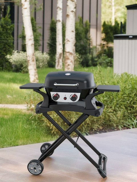Grill gazowy przenośny Yake 2 palniki 5 kW Yato YG-20005